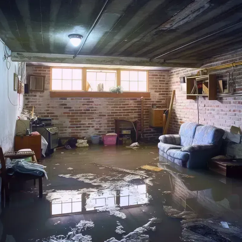 Flooded Basement Cleanup in Prairie Creek, AR